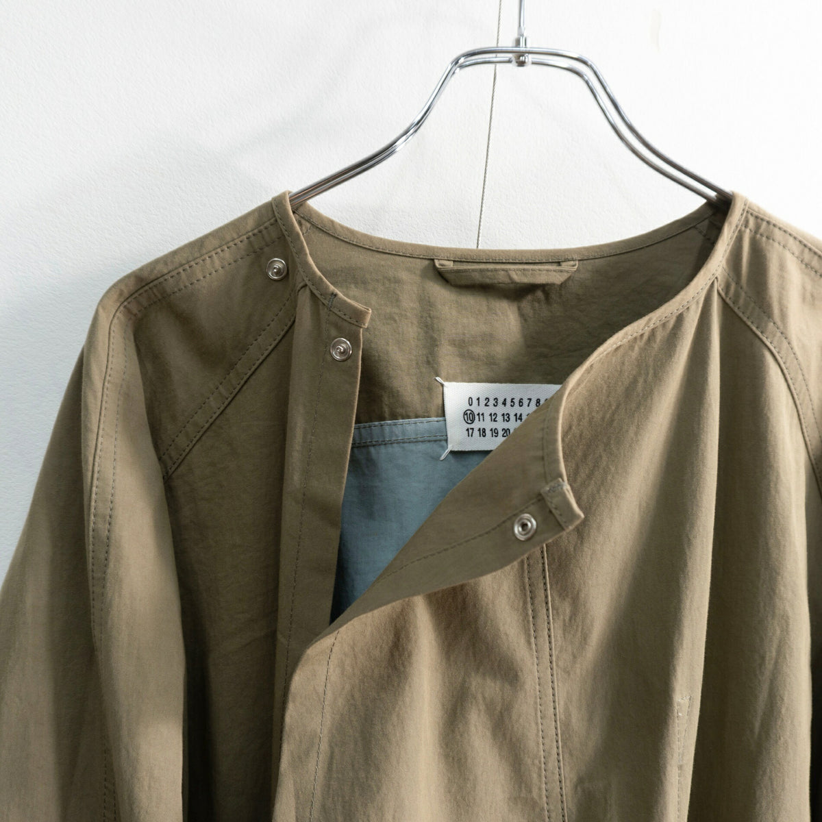 Maison Margiela 20AW Washed Poplin Trench Coat Size 46