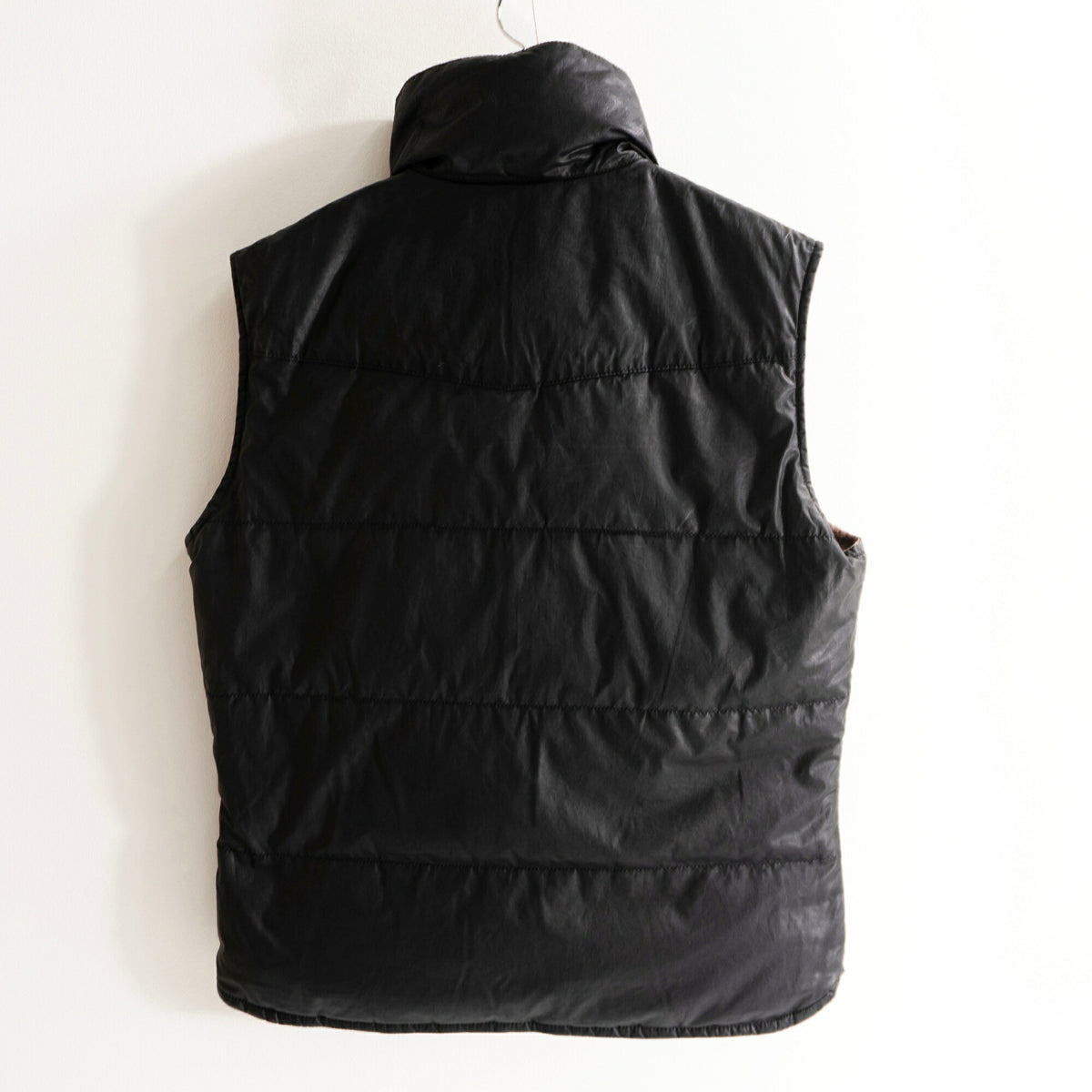 ISAMU KATAYAMA BACKLASH Pig Leather Down Vest Size L