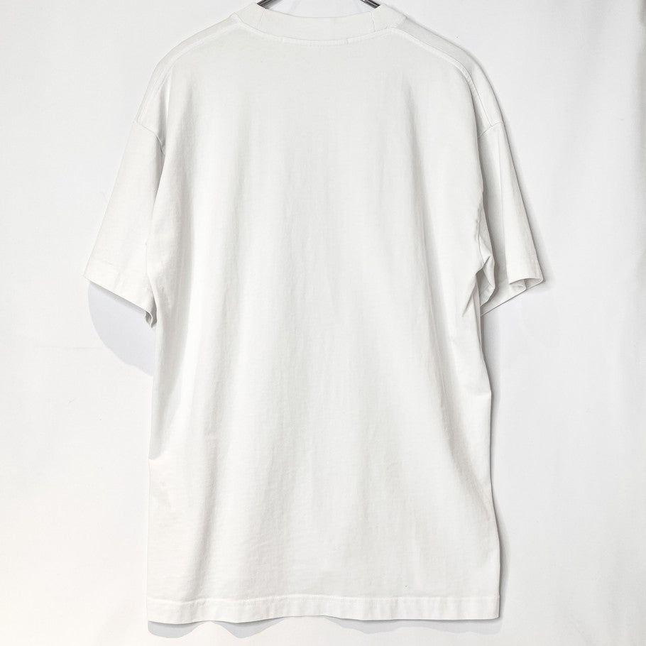 Alexander Wang Front Logo Oversized T-Shirt White Size XS