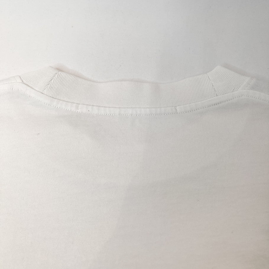 Alexander Wang Front Logo Oversized T-Shirt White Size XS