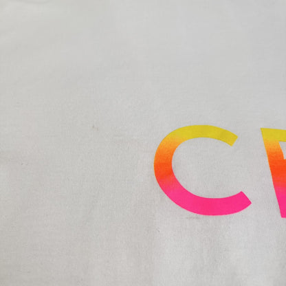 CELINE Gradation Logo Print T-Shirt White