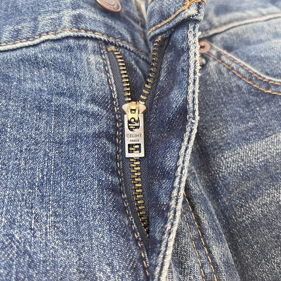 CELINE Denim Jeans Blue Size 32