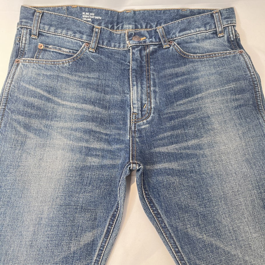 CELINE Denim Jeans Blue Size 32