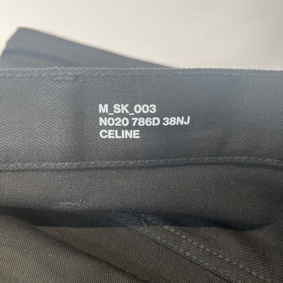 CELINE Hedi Slimane Era Stretch Slim Jeans Black Size 31