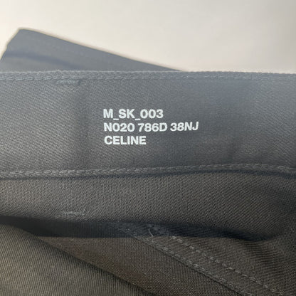 CELINE Hedi Slimane Era Stretch Slim Jeans Black Size 31