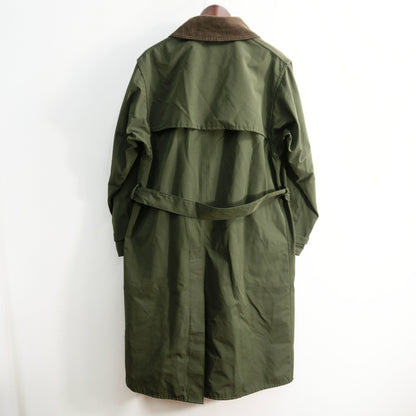 BARBOUR Non-Oil 2 Layer Trench Coat Khaki Size 40