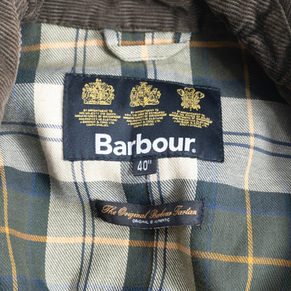 BARBOUR Non-Oil 2 Layer Trench Coat Khaki Size 40