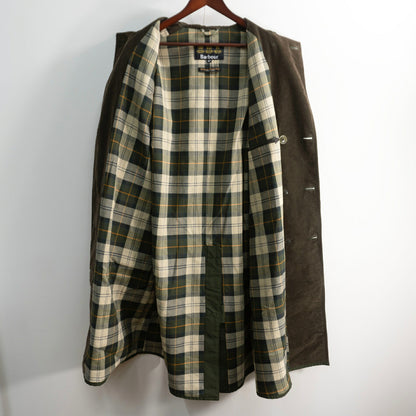 BARBOUR Non-Oil 2 Layer Trench Coat Khaki Size 40