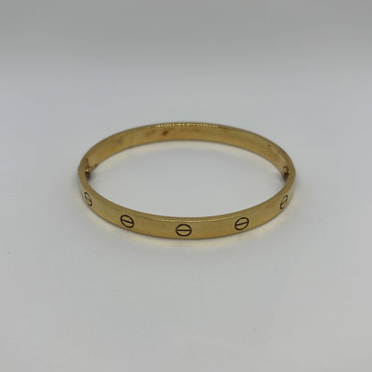 Cartier Love Bracelet Classic 18K Yellow Gold Size ONE SIZE