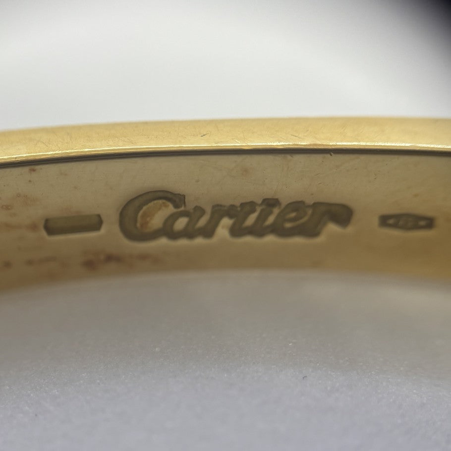 Cartier Love Bracelet Classic 18K Yellow Gold Size ONE SIZE