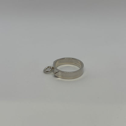 HERMES Collier de Chien SV925 Silver Ring Size 58
