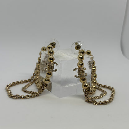 Dior J'ADIOR Faux Pearl Gold Earrings Size ONE SIZE