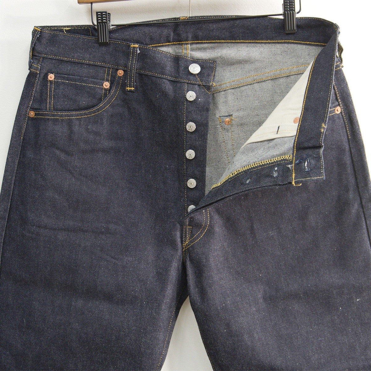 LEVI'S Deadstock 501XX Big E Valencia Denim Pants Size 36×36