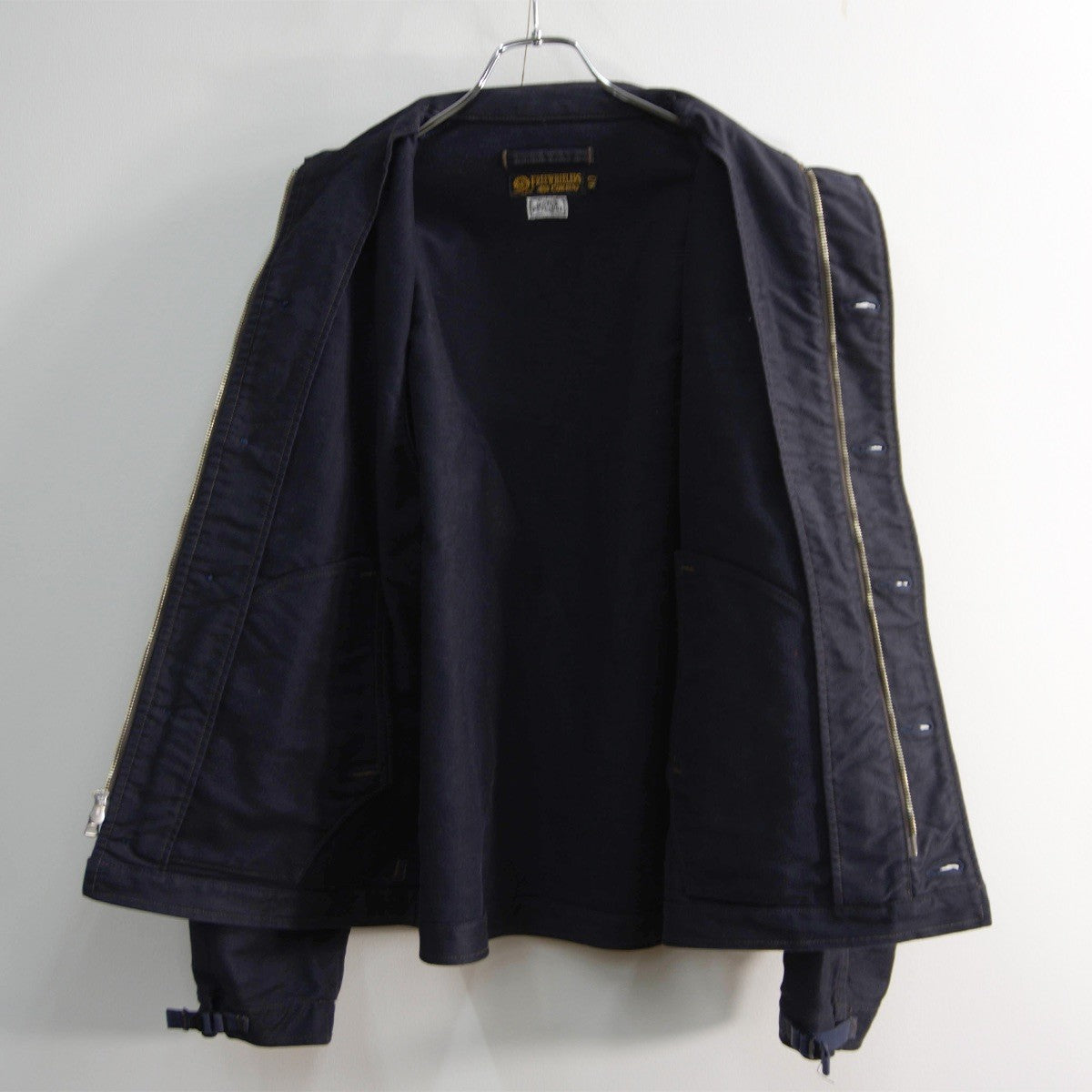 FREEWHEELERS Screaming Eagle Deck Worker Jacket Size 40