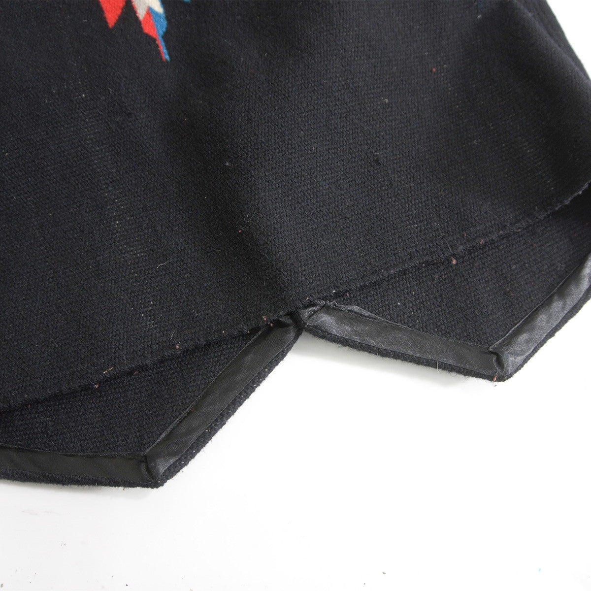 ORTEGA'S Black Chimayo Wool Vest Size 44