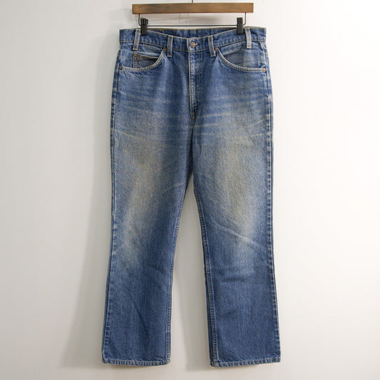 LEVI'S 80s USA Made 517 Flare Denim Jeans Size 34×30