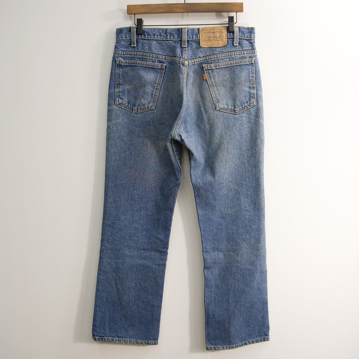 LEVI'S 80s USA Made 517 Flare Denim Jeans Size 34×30