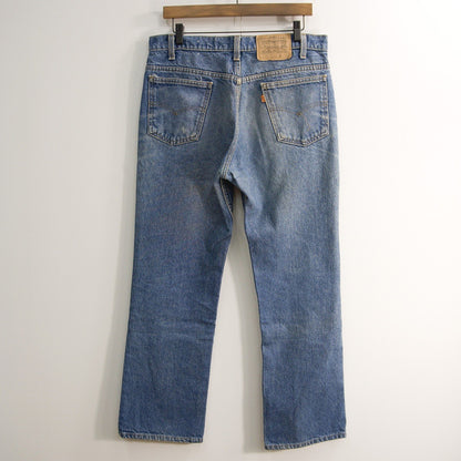 LEVI'S 80s USA Made 517 Flare Denim Jeans Size 34×30