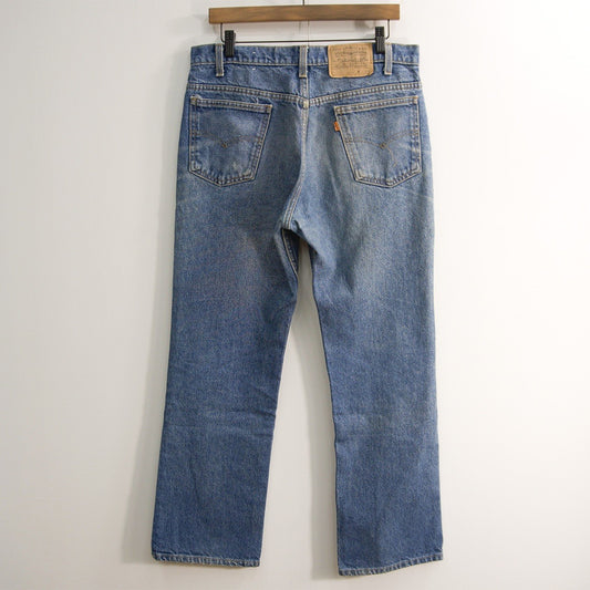 LEVI'S 80s USA Made 517 Flare Denim Jeans Size 34×30