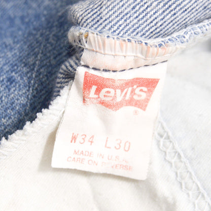 LEVI'S 80s USA Made 517 Flare Denim Jeans Size 34×30