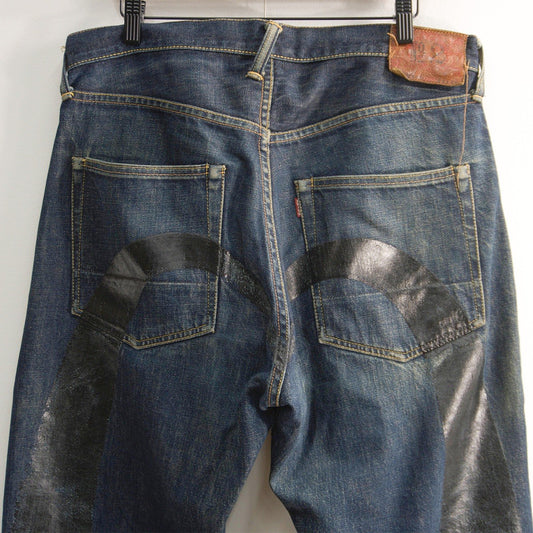 EVISU LOT.2001 Denim Jeans Size 34×35