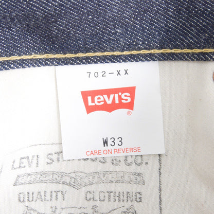 Dead Stock LEVI'S 702XX Big E Made in Japan Denim Size 33×36