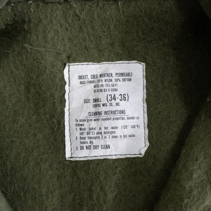 US NAVY 83s A-2 Deck Jacket Size S(34-36)
