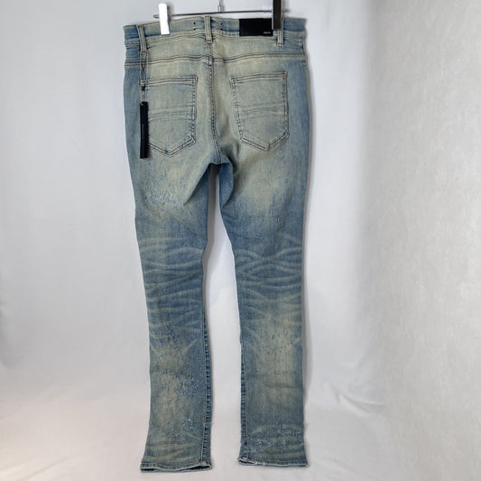 AMIRI Shotgun Distressed Jeans Light Blue Size 34
