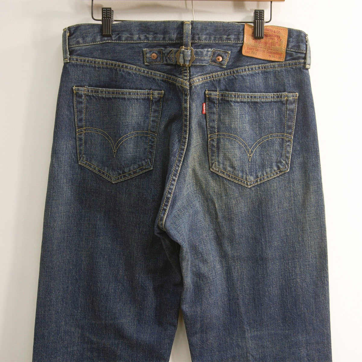 LEVI'S 702XX Big E Selvedge Denim Jeans Size 34×36