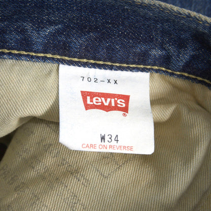 LEVI'S 702XX Big E Selvedge Denim Jeans Size 34×36
