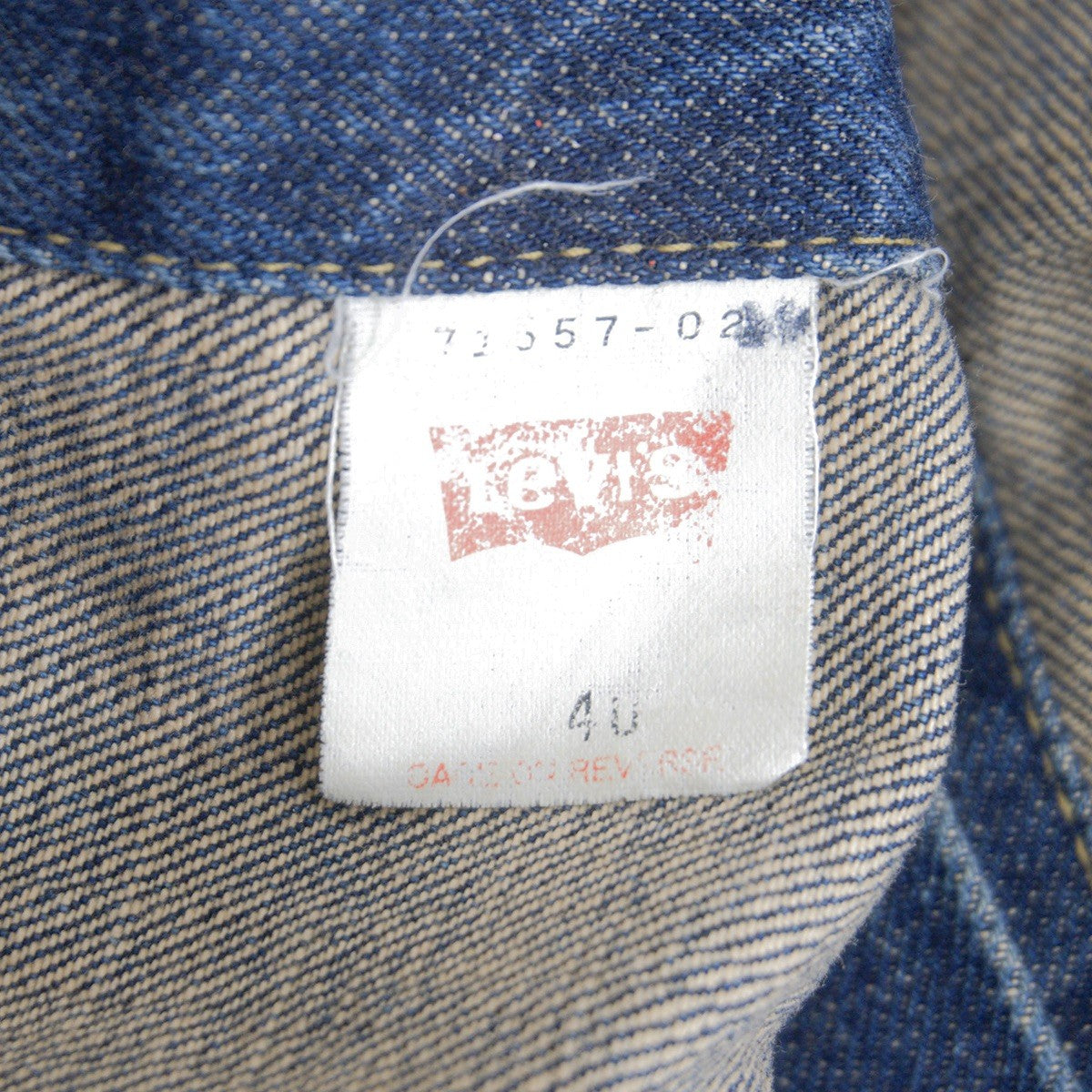 LEVI'S 557XX Big E 3rd Type Denim Jacket MIJ Size 40
