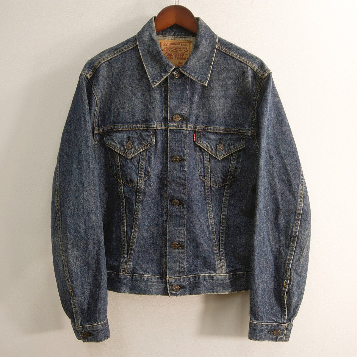 LEVI'S 557XX Big E 3rd Type Denim Jacket MIJ Size 42