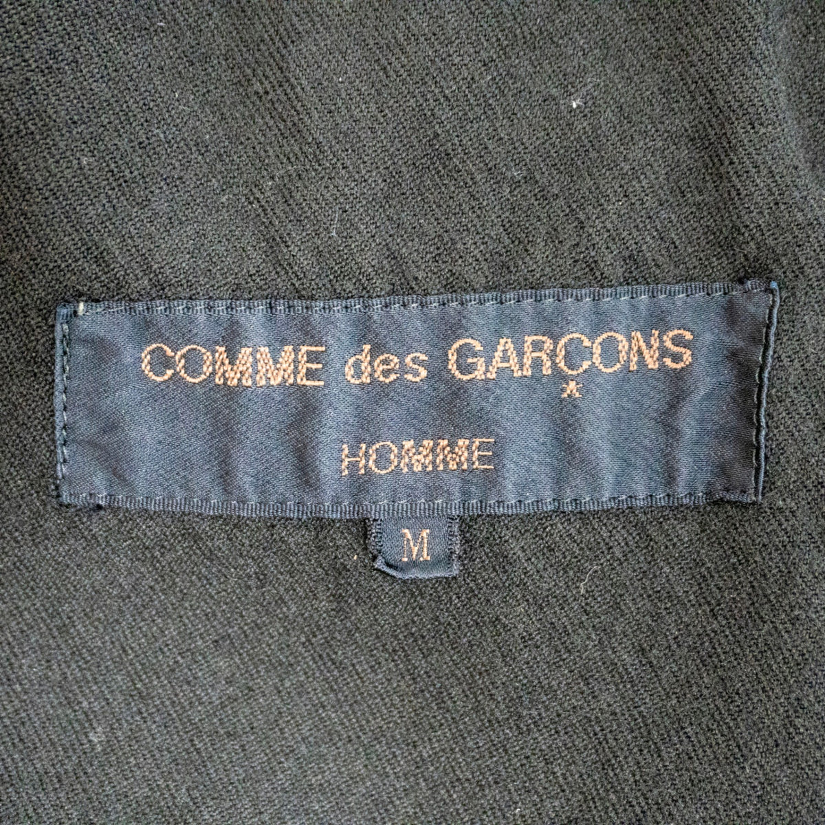 COMME des GARCONS HOMME 90s AD1997 Wool Jacket Black Size M