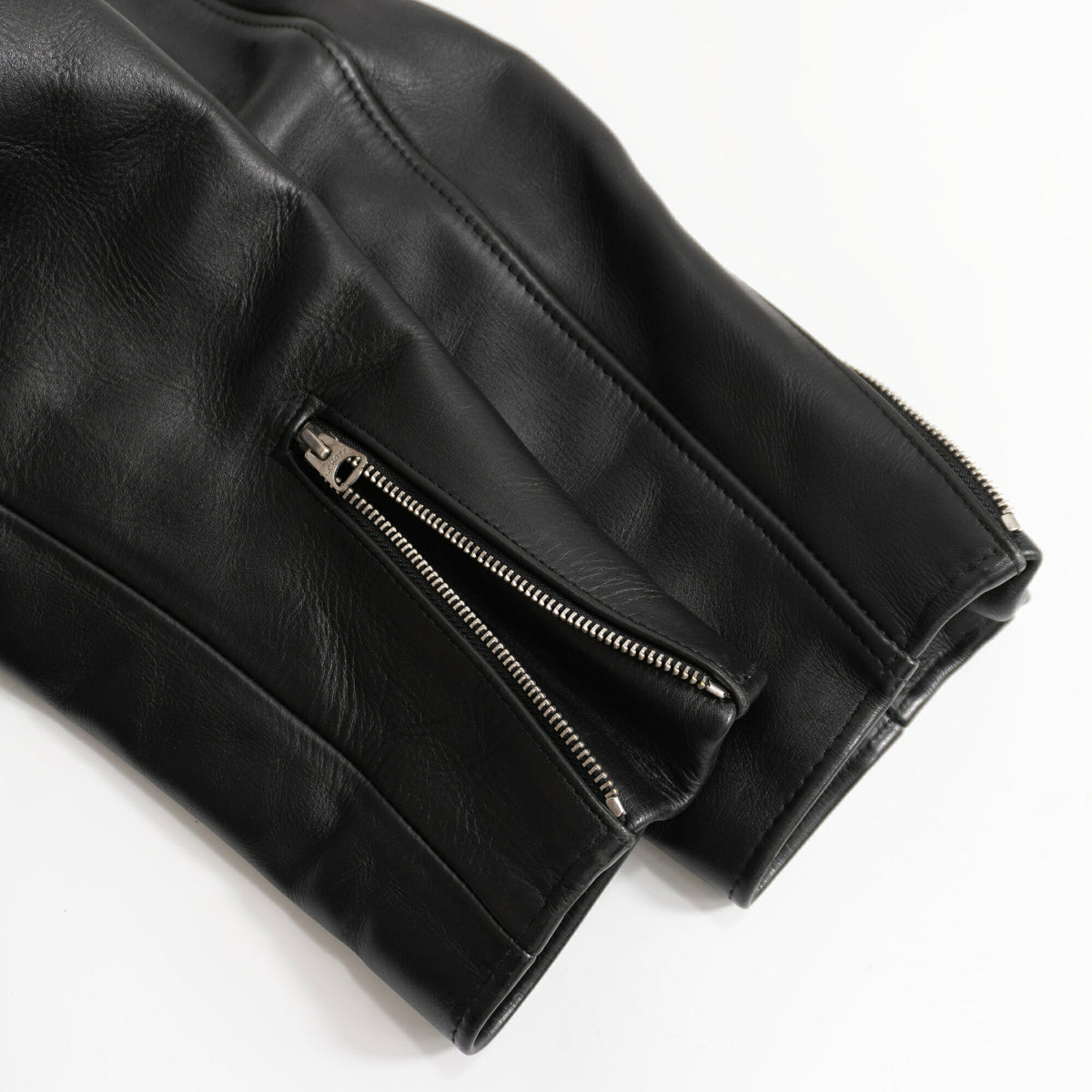 SCHOTT 641 Single Rider Leather Jacket Boa Liner Size 48