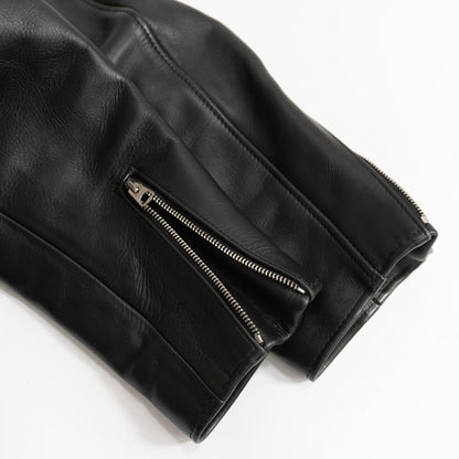 SCHOTT 641 Single Rider Leather Jacket Boa Liner Size 48