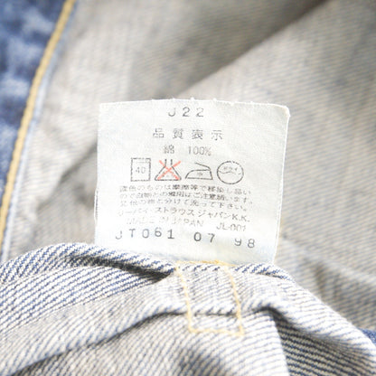 LEVI'S 506XX Big E Wartime Model Denim Jacket Size 42