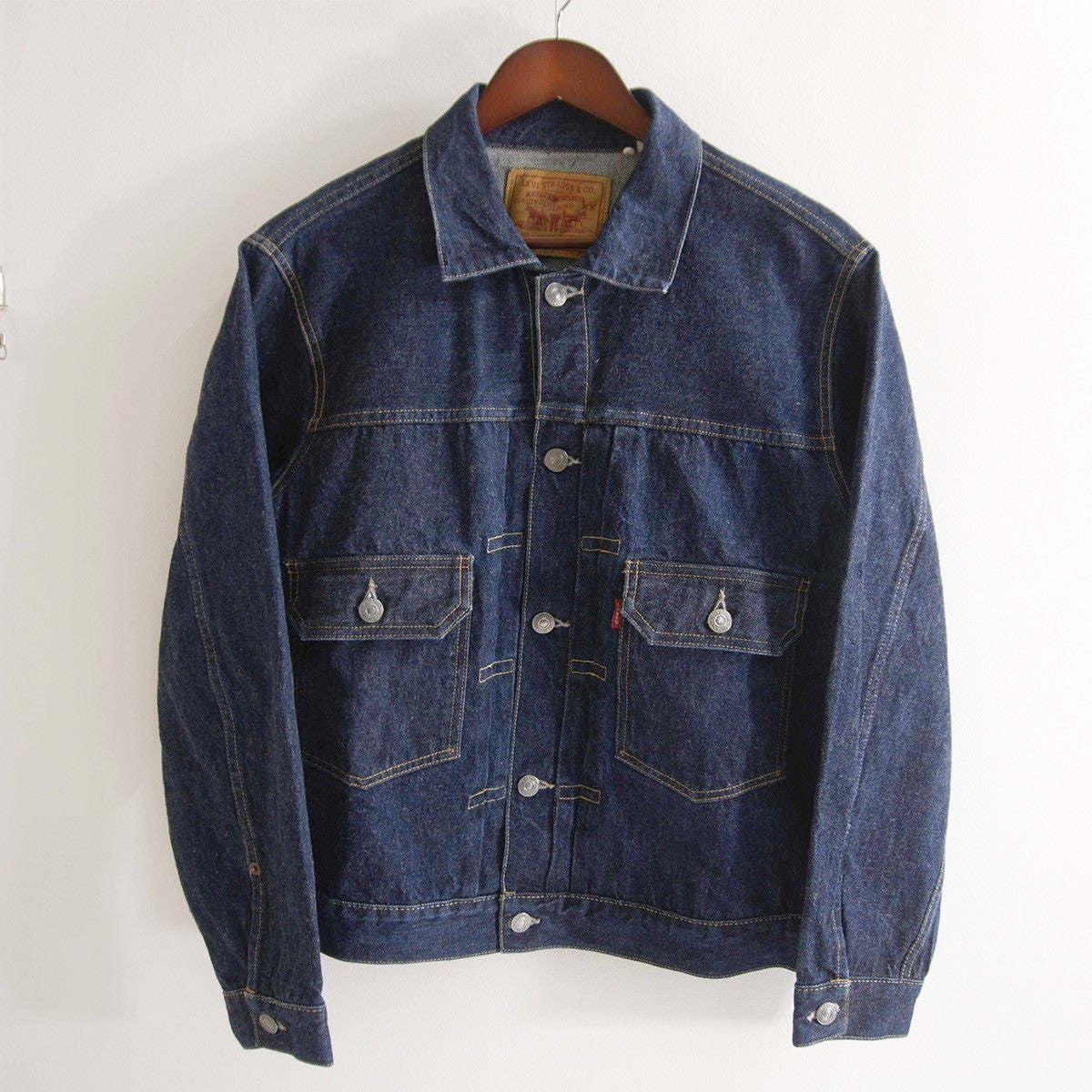 LEVI'S VINTAGE CLOTHING 507XX Big E Denim Jacket Size 42