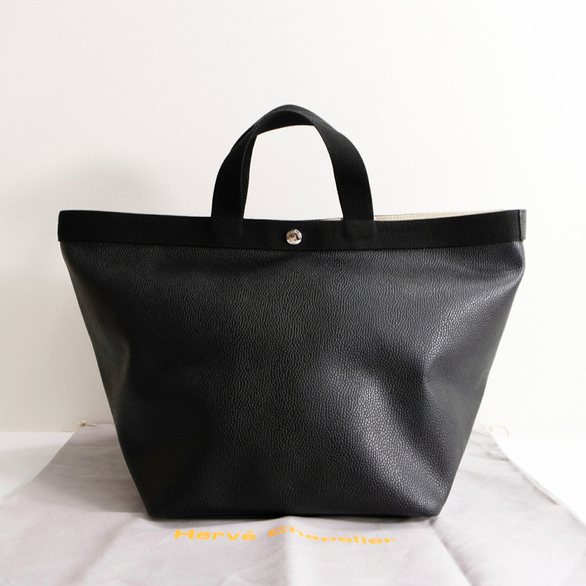 Herve Chapelier 725GP Coated Bag Noir