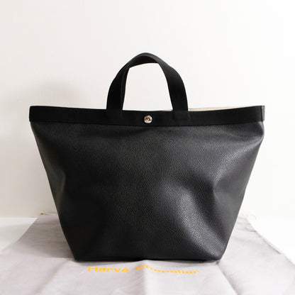 Herve Chapelier 725GP Coated Bag Noir