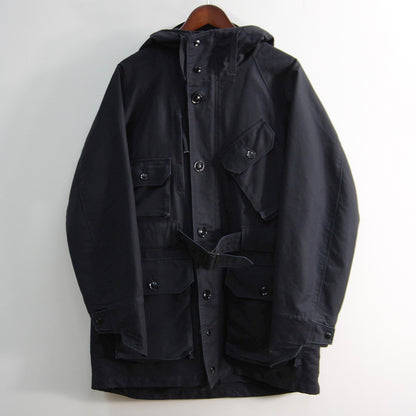 Engineered Garments Navy Double Cloth Field Parka Jacket Size S