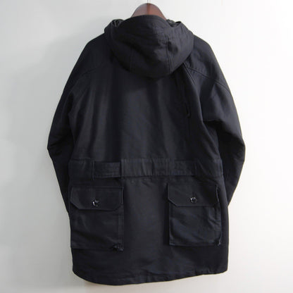 Engineered Garments Navy Double Cloth Field Parka Jacket Size S
