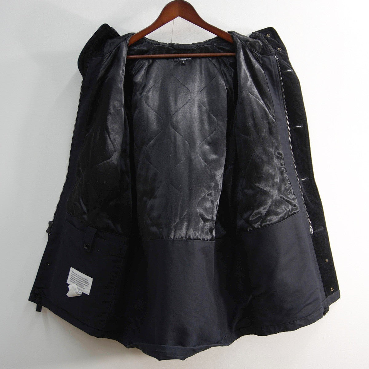 Engineered Garments Navy Double Cloth Field Parka Jacket Size S