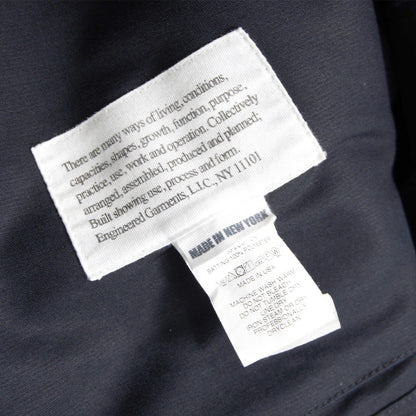 Engineered Garments Navy Double Cloth Field Parka Jacket Size S