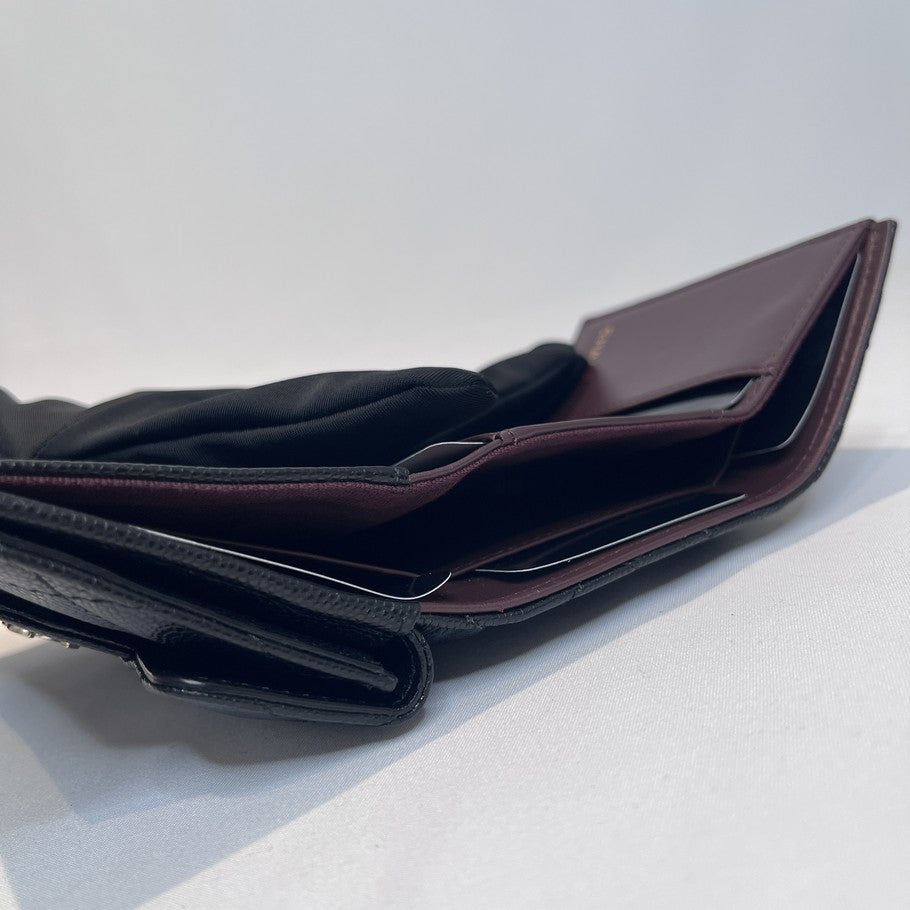 CHANEL Classic Small Flap Caviar Wallet Black Size ONE SIZE