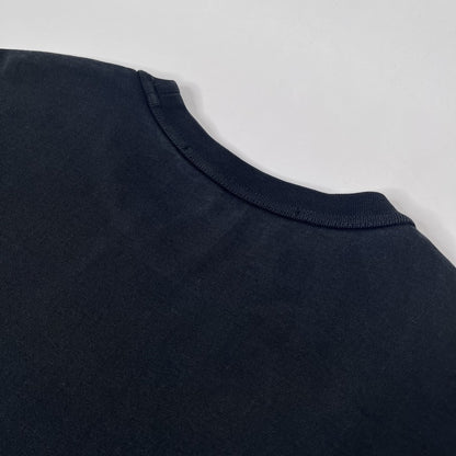 Alexander Wang Center Logo Black Long Sleeve Shirt Size M