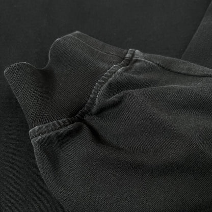 Alexander Wang Center Logo Black Long Sleeve Shirt Size M