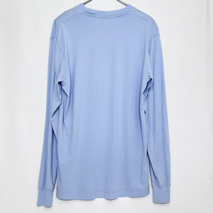 Alexander Wang Logo Patch Oversized T-Shirt Blue Size XS