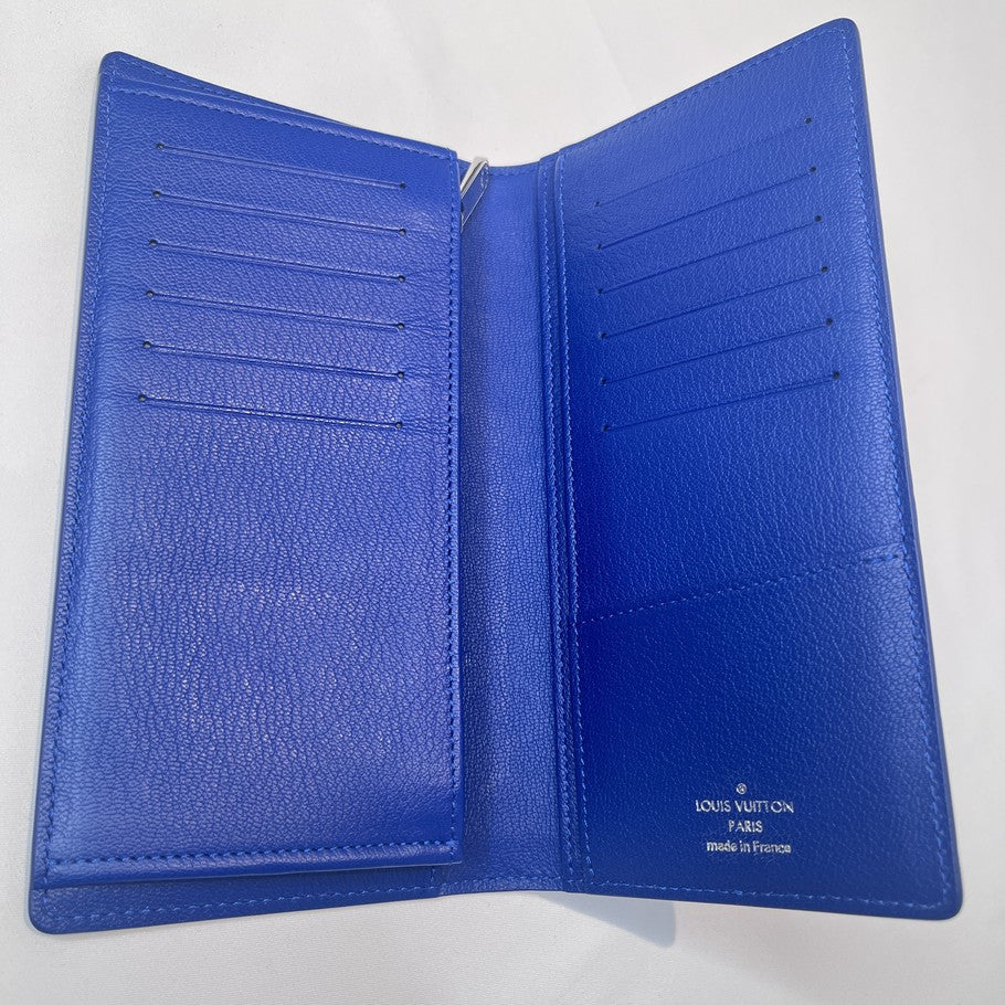 LOUIS VUITTON Portefeuille Wallet Blue