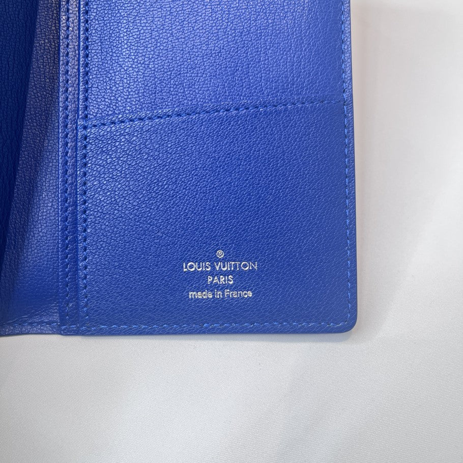 LOUIS VUITTON Portefeuille Wallet Blue