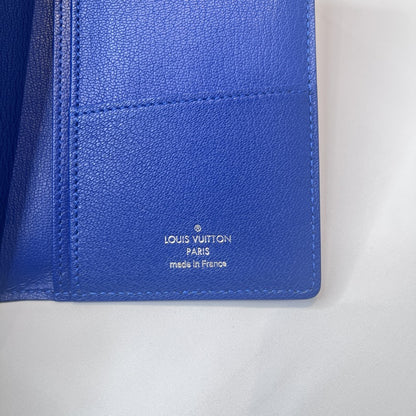 LOUIS VUITTON Portefeuille Wallet Blue
